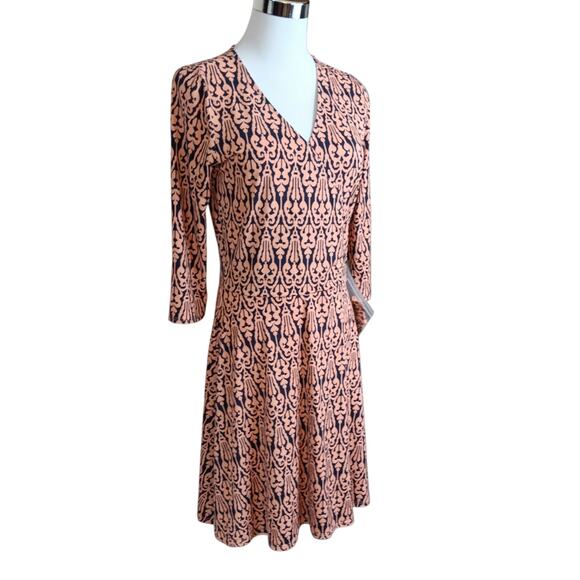 NEW 41 HAWTHORN Faux Wrap Dress M‎ Circle Stretchy STITCHFIX Event Career Office - Picture 2 of 11